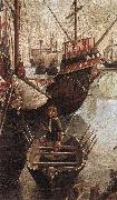 The Arrival of the Pilgrims in Cologne (detail), CARPACCIO, Vittore
